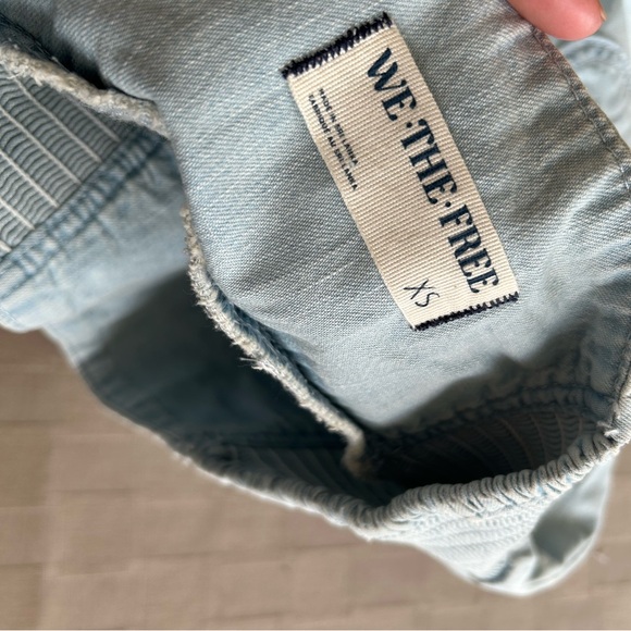 Free People We The Free Lunan Pull On Harem Cotton Pant - Picture 9 of 15